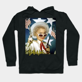 betty white pew pew Hoodie